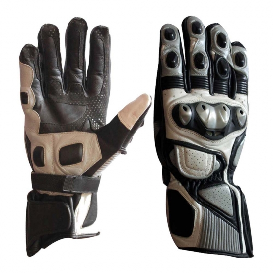 Motorbike Leather Gloves